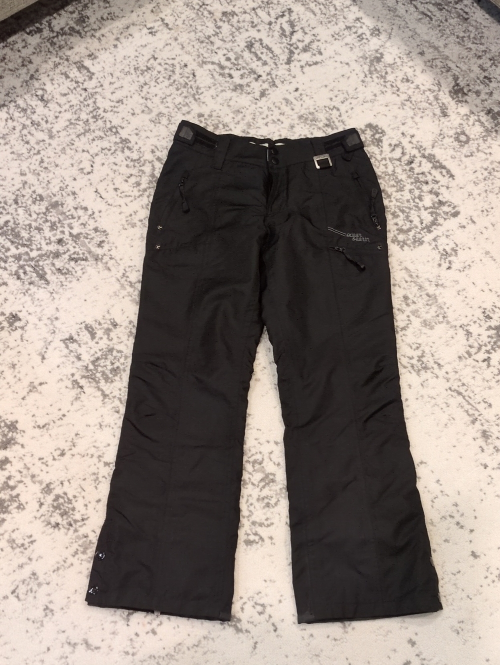 Women's Black Snow/Ski Pants - Xs
